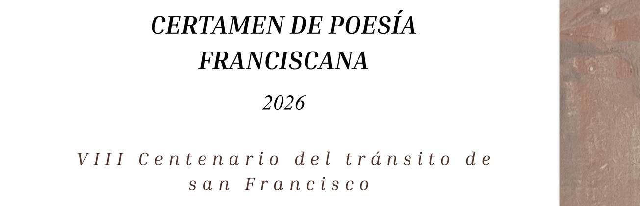CERTAMEN DE POESÍA FRANCISCANA